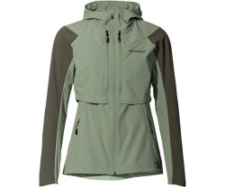 Pyöräilypaita Vaude Moab Zip-Off Jacket Women Willow Green